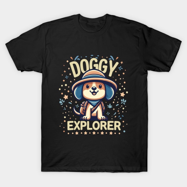 Doggy Explorer: Pup Journey! T-Shirt by SimplyIdeas